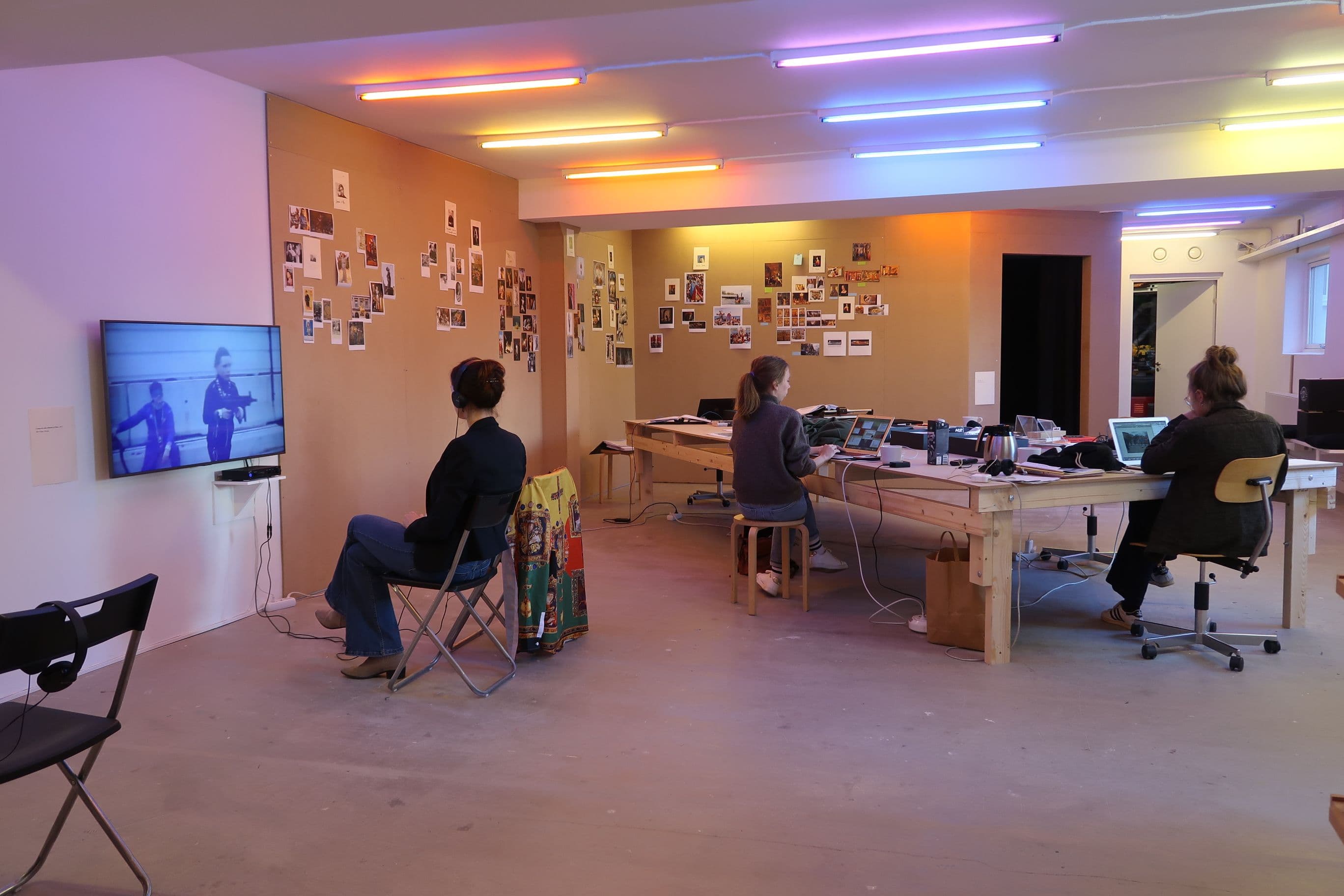 Index Foundation. Exhibition with Pauline Curnier Jardin: WAITING FOR AGATHA, SEBASTIAN AND THE REST OF THE HOLY CHILDREN — UNFOLDING A FILMIC RESEARCH. September 2021